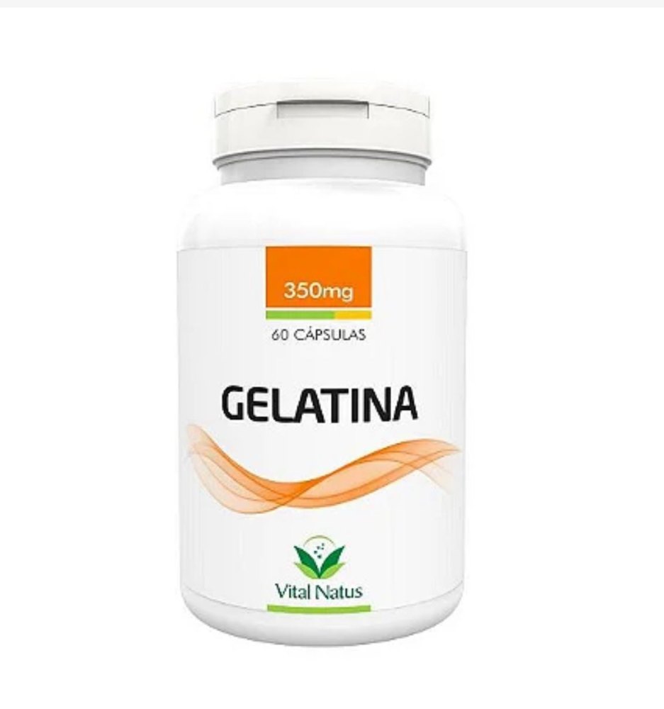 GELATINA 350mg - 60 CÁPSULAS