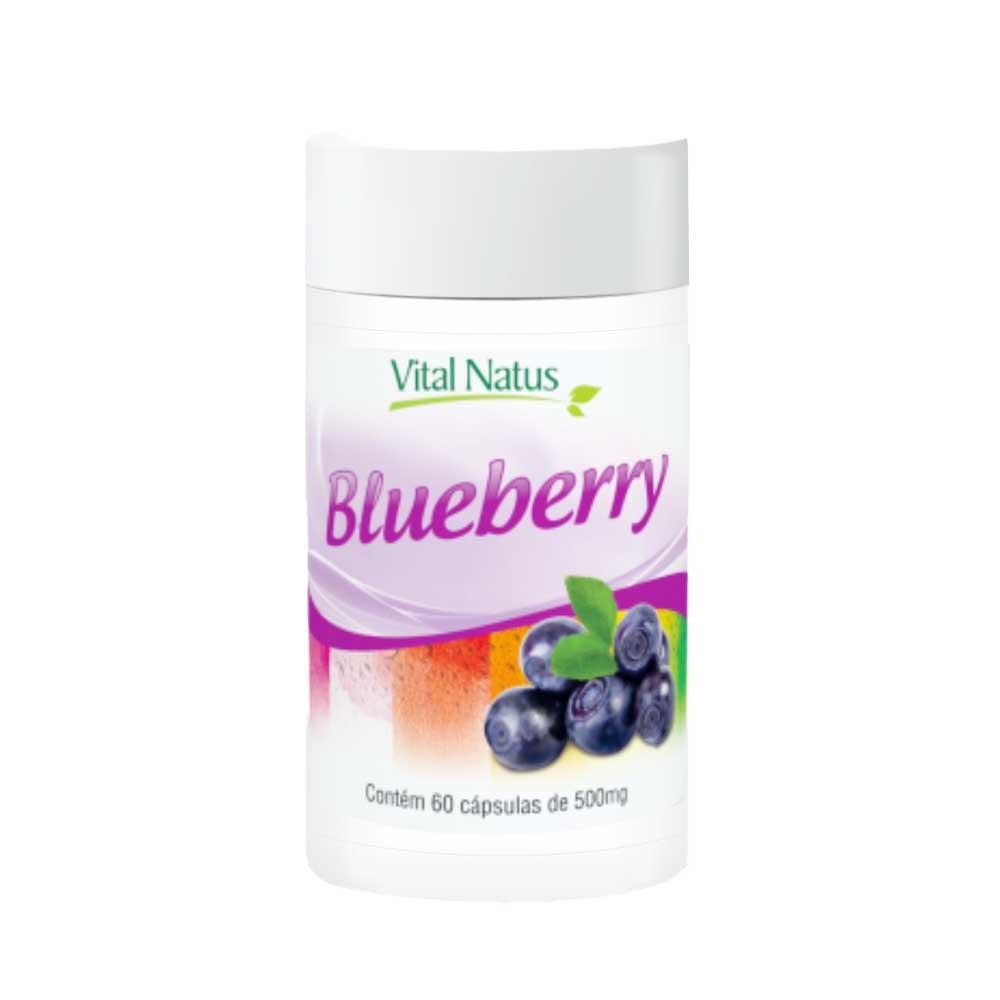 BLUEBERRY 500MG - 60 CÁPSULAS