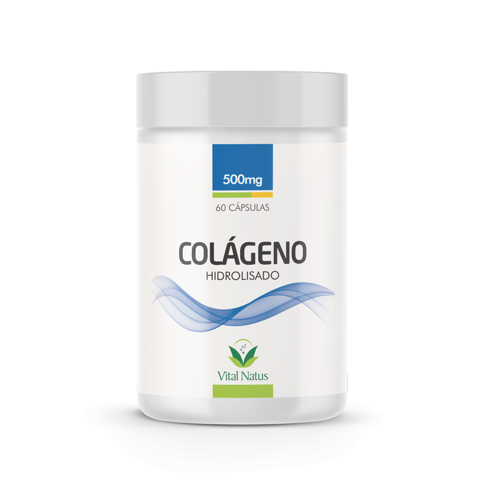 COLAGENO 500mg C/60 CAPSULAS. vital natus 