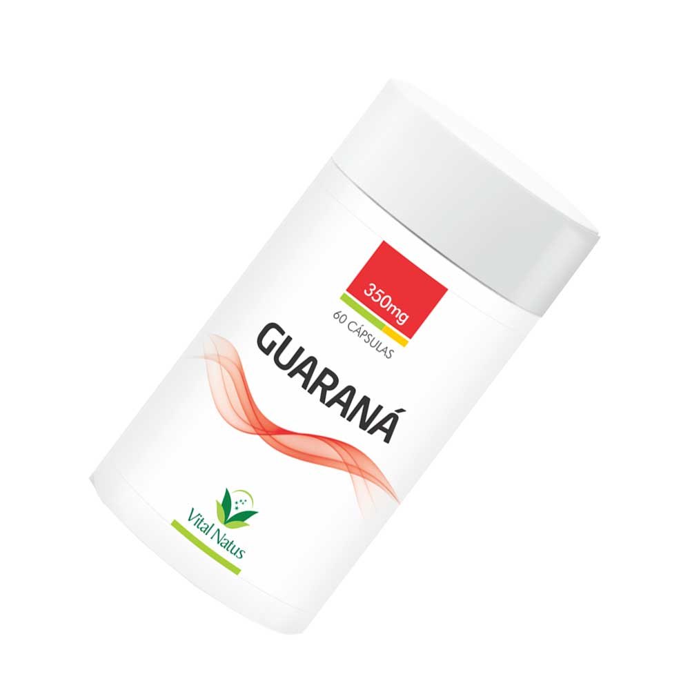 GUARANÁ 350mg  - 60  CÁPSULAS