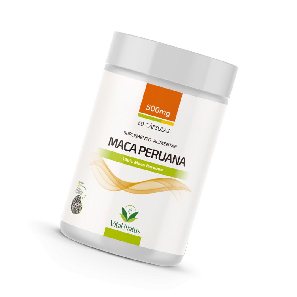 MACA PERUANA 500mg c/ 60 cápsulas