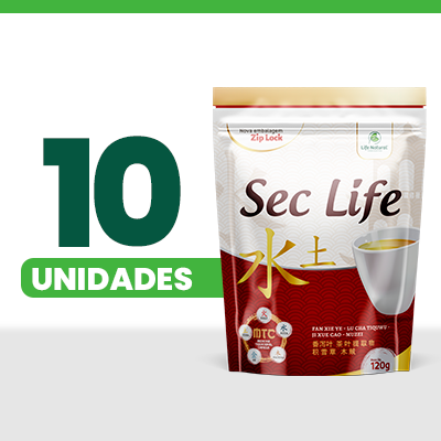 Chá Sec Life - 10 Unidades - Life Natural Transformando Vidas e irá ganhar 1 ANTICELL  LIFE (10 Capsulas)