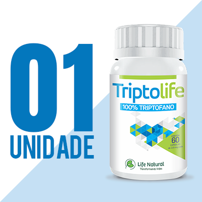 TriptoLife - 1 pote - Auxilia no tratamento de ansiedade, insônia e depressão